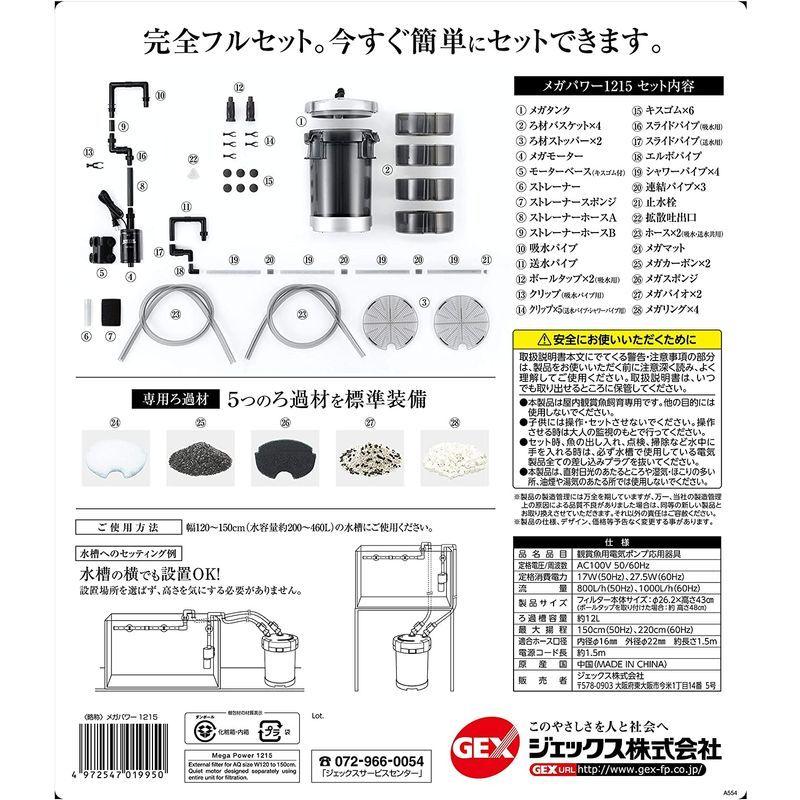 通電確認GEX メガパワー 1215