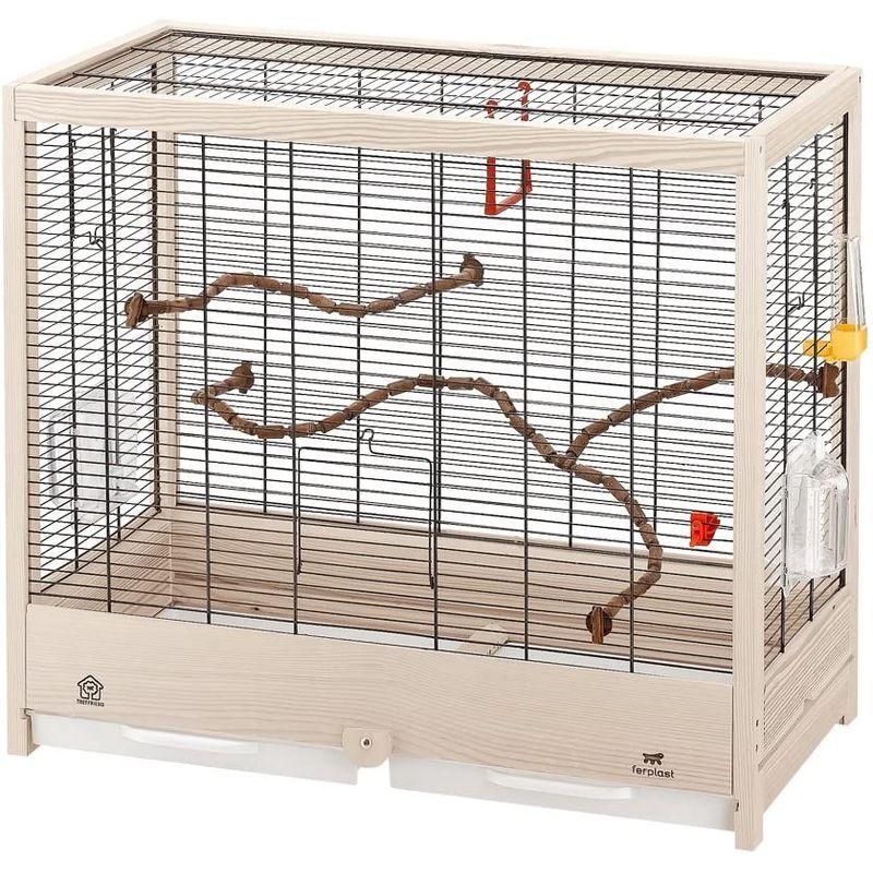 【訳あり・新品】 ファープラスト 鳥かご ジュリエッタ 5 ブラック 小型鳥用 【2739659360】(15190円)