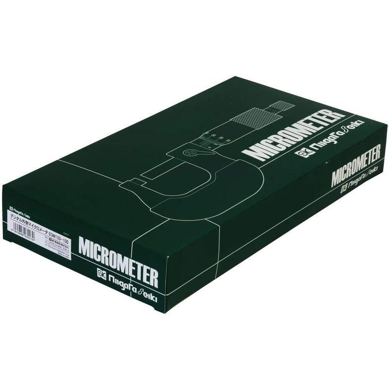 新潟精機 - デジタル外側マイクロメータ【型式:MCD130-25D】 新潟精機 - デジタル外側マイクロメータ【型式:MCD130-25D