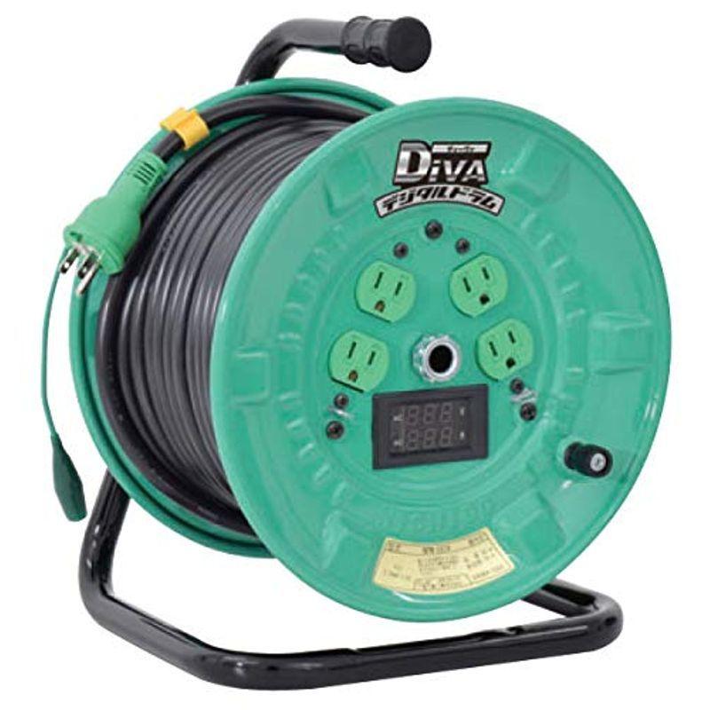 日動 電圧電流メーター付電工ドラム