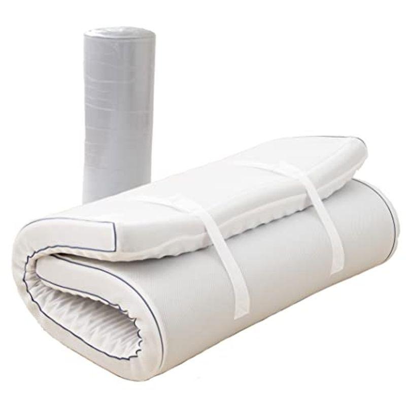 西川 マットレス トッパー SUYARA シングル 凹凸構造 波形