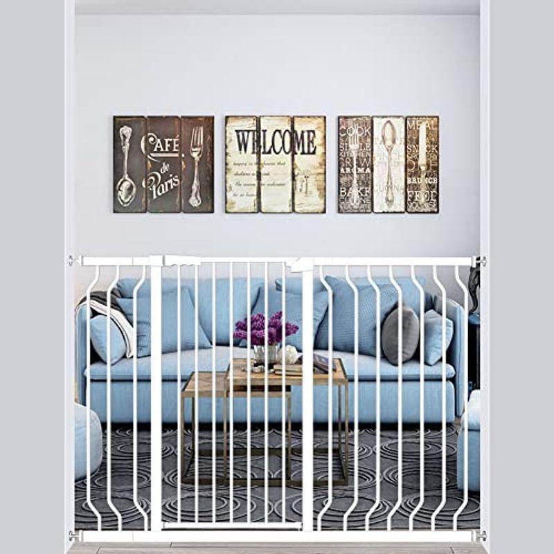 【ラスト1点】 Seogva ベビーゲート ハイタイプ 高さ103cm 拡張フレーム付き 自動ロック 高さ100cm以上つっぱり式 穴開け不要 前後90度開 【G1947682471】(10799円)