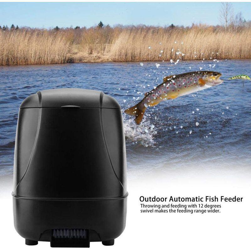 xuuyuu 屋外 自動魚フィーダー 自動餌やり機 10L 大容量魚フィーダー 水族館 自動給餌器 給餌タイマー魚給餌ディスペンサータイマー 屋外 自動魚フィーダー 自動餌やり機 10L 大容量魚フィーダー 水族館 自動給餌器 給餌タイマー魚給餌ディスペンサータイマー