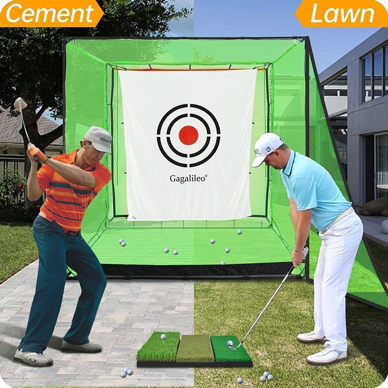 【推し】 Galileo ゴルフネット ヒッティング ケージ 練習 ドライビングネット 屋内 屋外 高衝撃 ダブルバックストップ ターゲットトレーニン 【1166323796】(41725円)