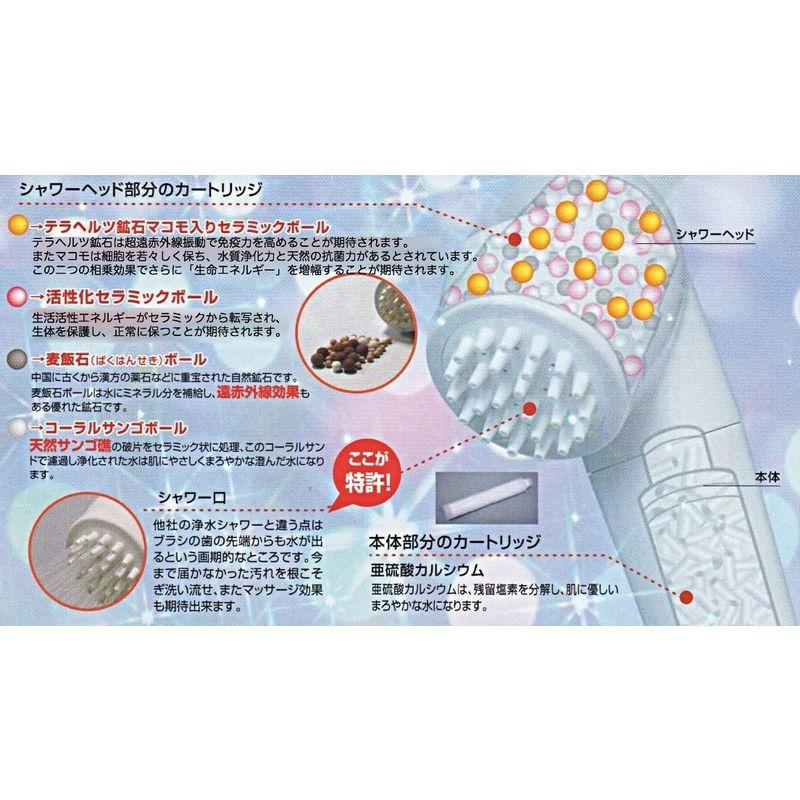 ✨美品✨ ガイアの水135 シャワーヘッド 【2141726478】(11875円)