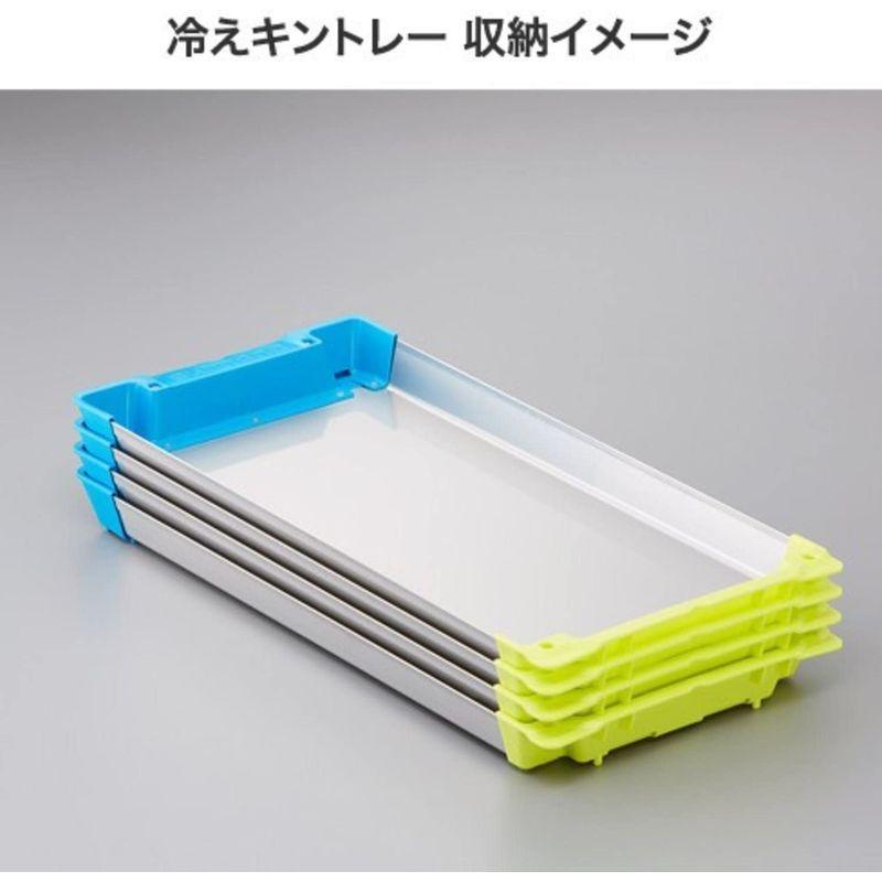 シマノ(SHIMANO) イカ 冷えキントレー 3枚セット イエローブルー S AC-C82R エギング クーラーボックス イエローブルー SHIMANO イカ 冷えキントレー 3枚セット AC C82R エギング クーラーボックス サイズ スペーザ