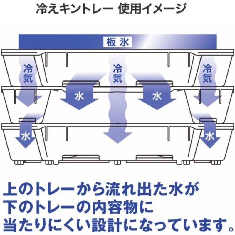 シマノ(SHIMANO) イカ 冷えキントレー 3枚セット イエローブルー S AC-C82R エギング クーラーボックス イエローブルー SHIMANO イカ 冷えキントレー 3枚セット AC C82R エギング クーラーボックス サイズ スペーザ