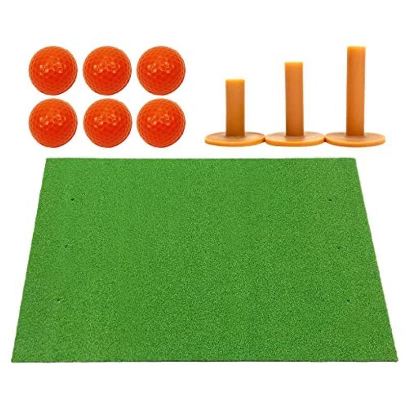 GolfStyle ゴルフマット 大型 PGAプロ監修モデル 100×150cm ゴルフ 練習 マット 素振り スイング 練習用 屋外用 人