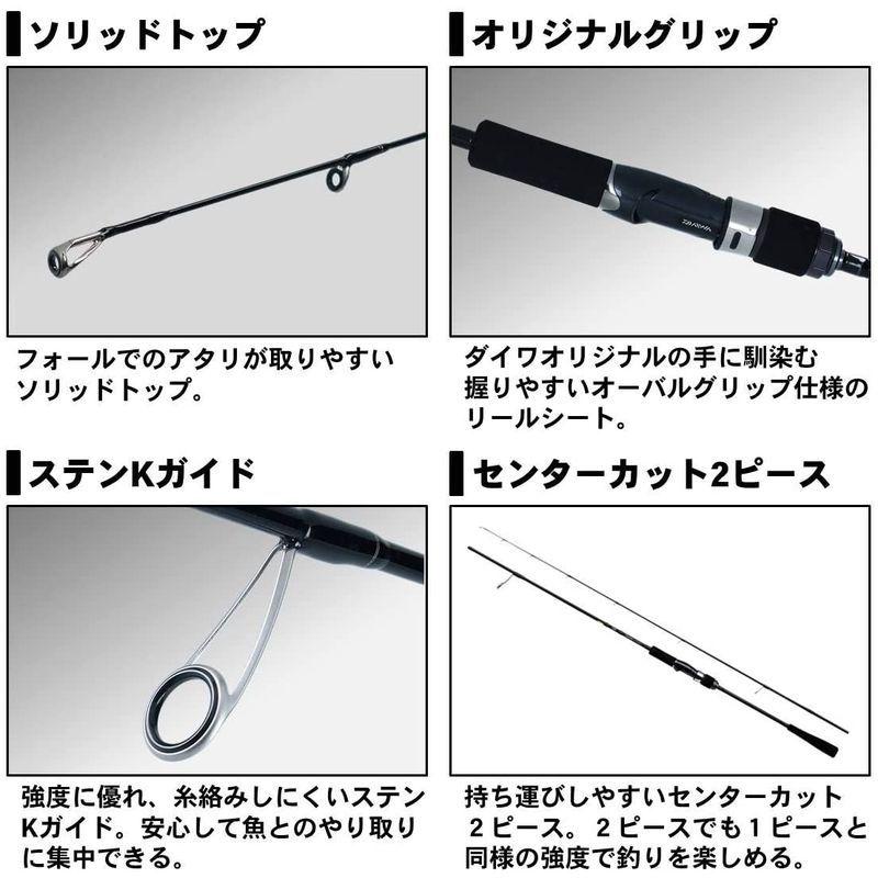 ダイワ(DAIWA) SLJ(スーパーライトジギング)ロッド ヴァデル SLJ AP 63MLS-S 釣り竿 SLJ DAIWA スーパーライトジギング ロッド ヴァデル AP 63MLS 釣り竿