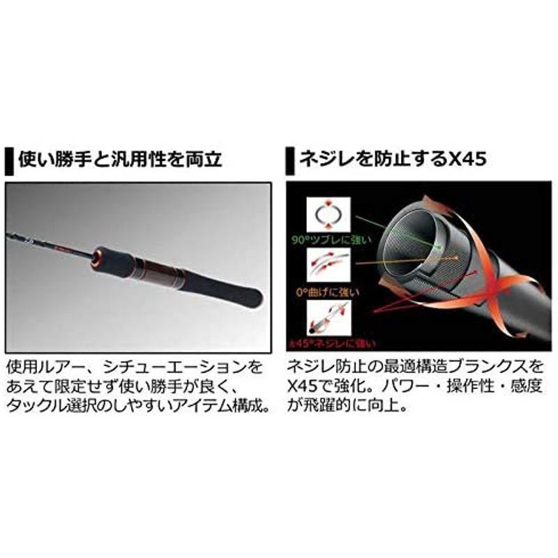 ダイワ(DAIWA) エリアトラウトロッド プレッソ ST 56UL-S|moanashop|02