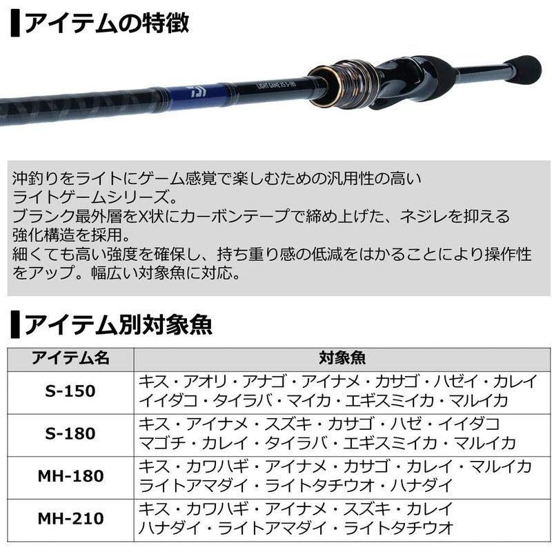 決算特価商品 ダイワ Daiwa 21 Xs ライトゲーム Moanashopのダイワ Daiwa Xs 船竿 S 180 Moanashop ネット売り
