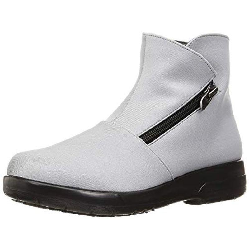 アサヒ トップドライ レインシューズ ショートブーツ 防水性 ゴアテックス TDY-3985 レディース ライトグレー 22.5 cm 3E