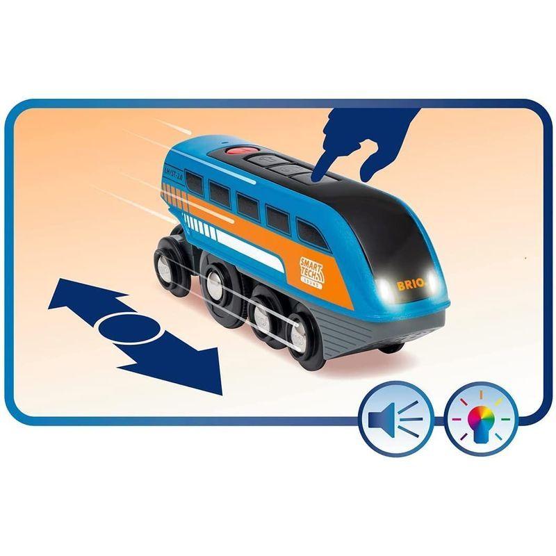 BRIO ( ブリオ ) スマートテックサウンド DXセット 全37ピース 3歳~ ( 電動車両 電車 おもちゃ 木製 レール ) 3397 ブリオ スマートテックサウンド DXセット 全37ピース 3歳 電動車両 電車 おもちゃ 木製 レール