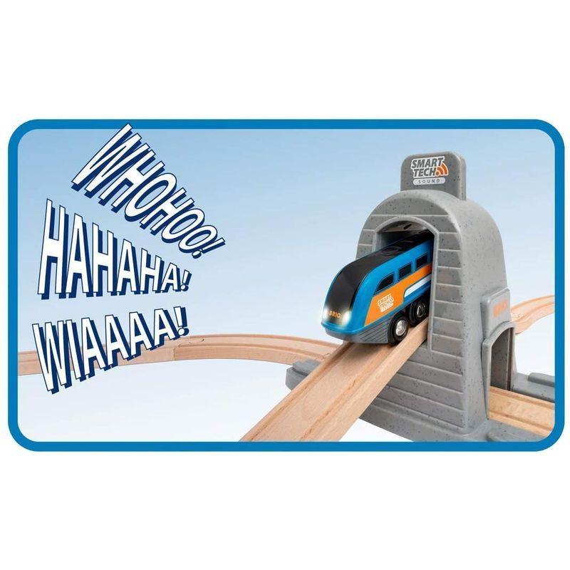 BRIO ( ブリオ ) スマートテックサウンド DXセット 全37ピース 3歳~ ( 電動車両 電車 おもちゃ 木製 レール ) 3397 ブリオ スマートテックサウンド DXセット 全37ピース 3歳 電動車両 電車 おもちゃ 木製 レール