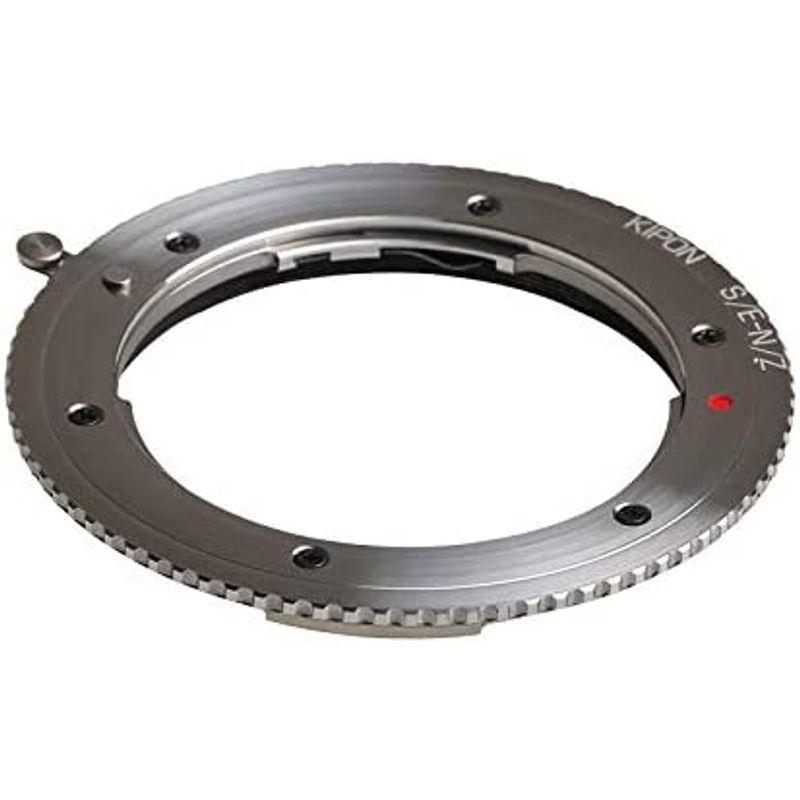 KIPON キポン S/E-NIK Z マウントアダプター ステンレス製 対応レンズ：ソニーEマウントレンズ ー対応ボディ：ニコンZマウント キポン S/E NIK マウントアダプター ステンレス製 対応レンズ：ソニーEマウントレンズ ー対応ボディ：ニコンZマウント