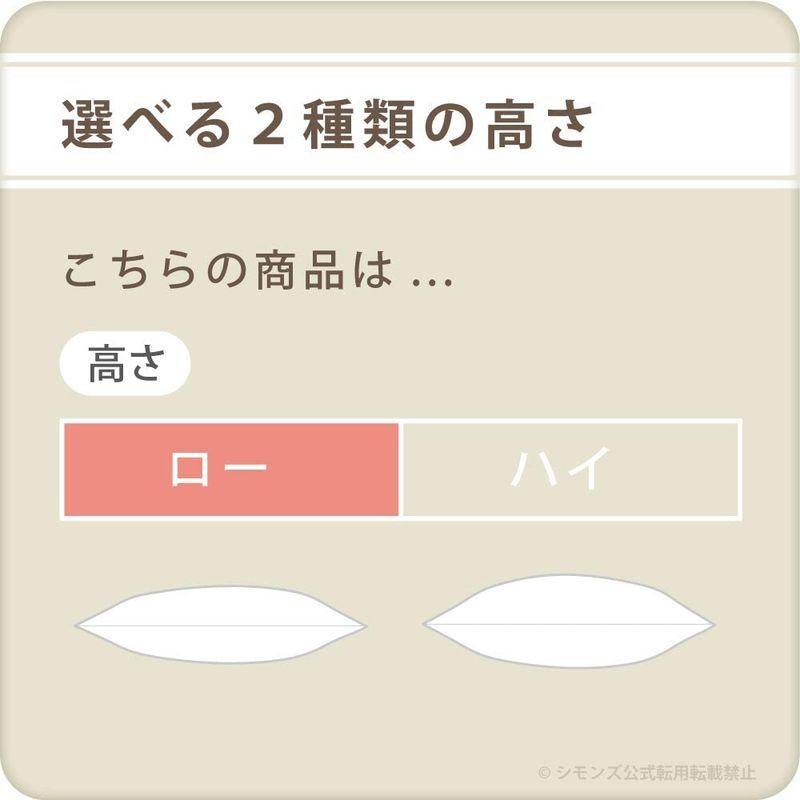 【値下げ】 シモンズ(Simmons) 正規品 枕 デラックスフェザーピロー 高さロー 70cm×50cm 弾力 日本製 LD0816 【C1716515796】(9518円)