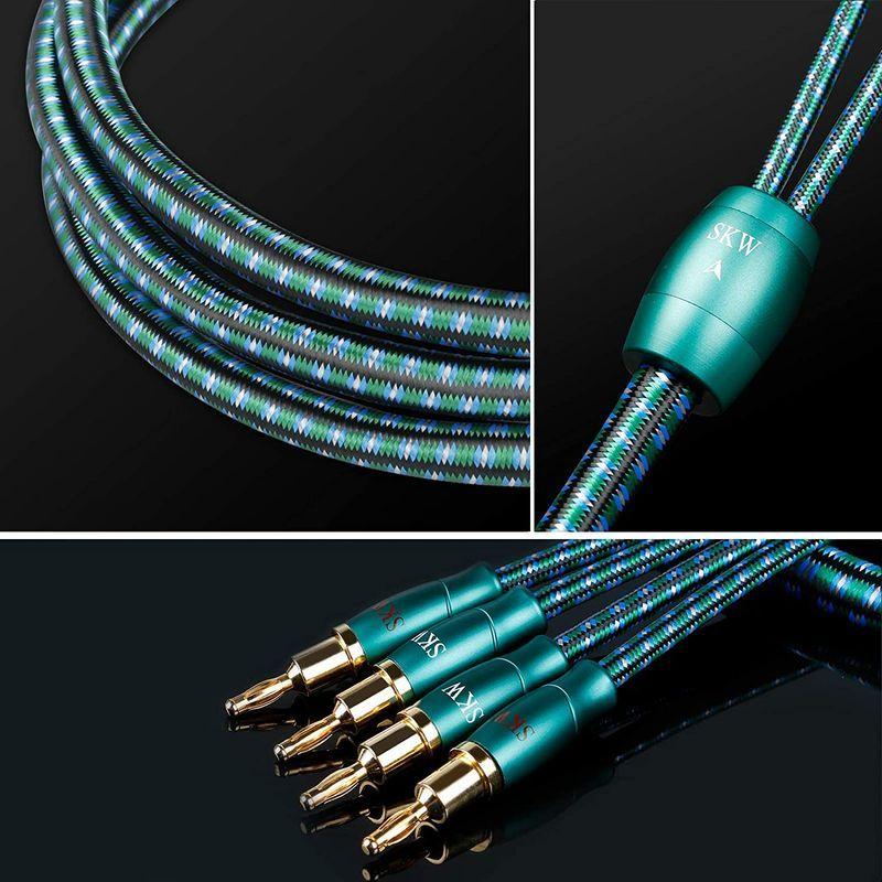 SKW Hi-Fi バナナプラグ/Yラグ端子/Yラグプラグ/スピーカーケーブル