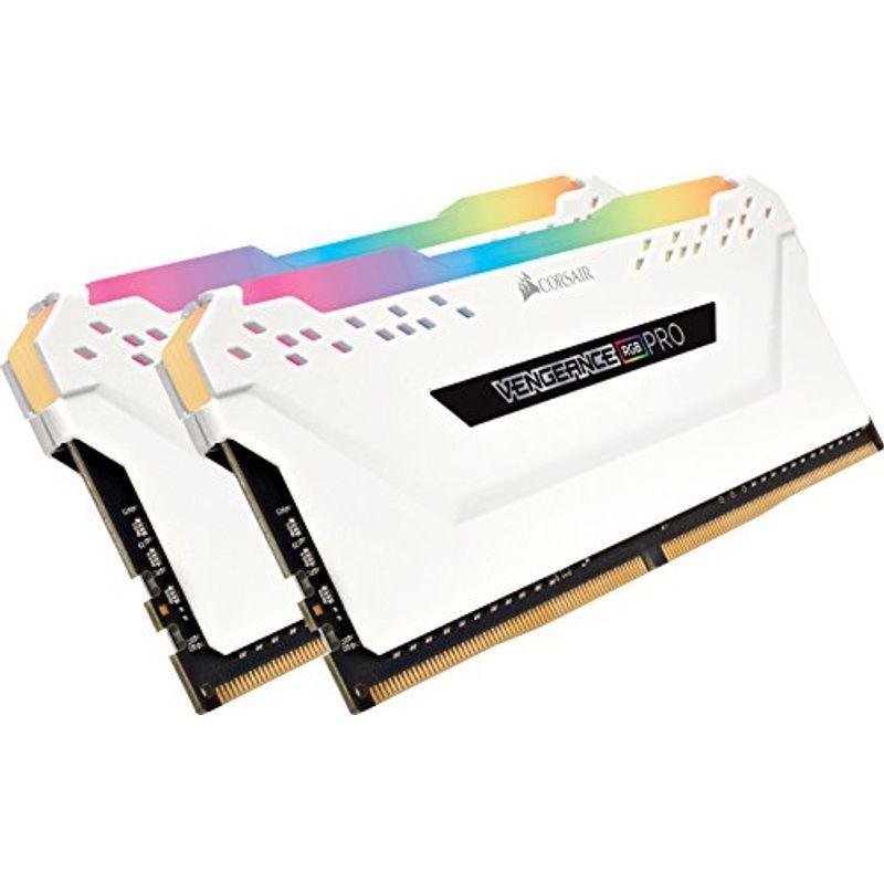 CORSAIR DDR4-3000MHz デスクトップPC用 メモリモジュール VENGEANCE RGB PRO シリーズ 16GB 8G