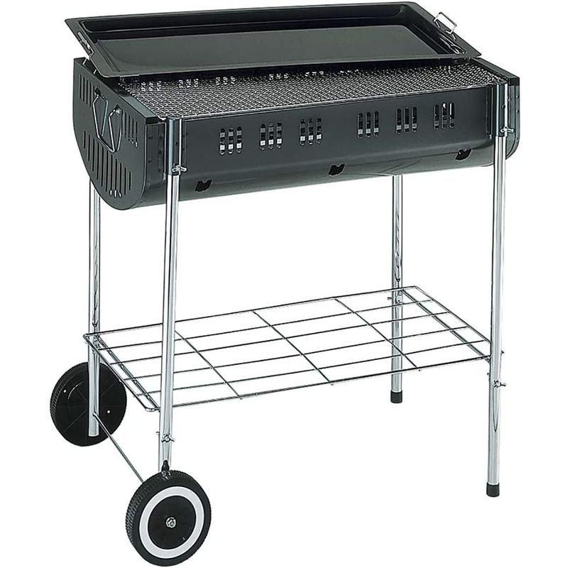 動作確認 キャプテンスタッグ バーベキューコンロ BBQ オーク LLキャスター付 5~6人用M-6440 【1714160940】(9505円)