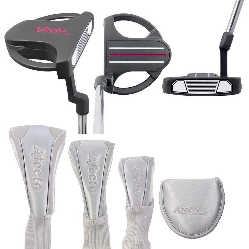 右利き用 Afecto （アフェクト）レディース ゴルフセット クラブのみ 8本セット(1W/5W/7U/7I/9I/PW/SW/パター) レディース Afecto アフェクト ゴルフセット クラブのみ 8本セット 1W/5W/7U/7I/9I/PW/SW/パター