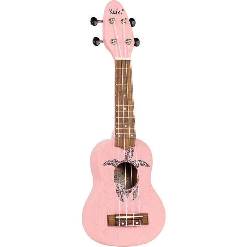 激安 ORTEGA オルテガ ウクレレ Keiki Ukulele オクメトップ ソプラニーノ コンパクトサイズ K1-PNK 国内正規品