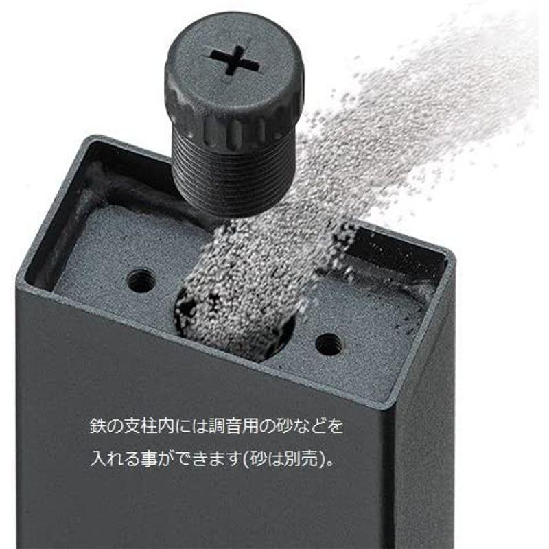 国際ブランド】 ハヤミ工産 HAMILeX スピーカースタンド 高さ42? 2台1