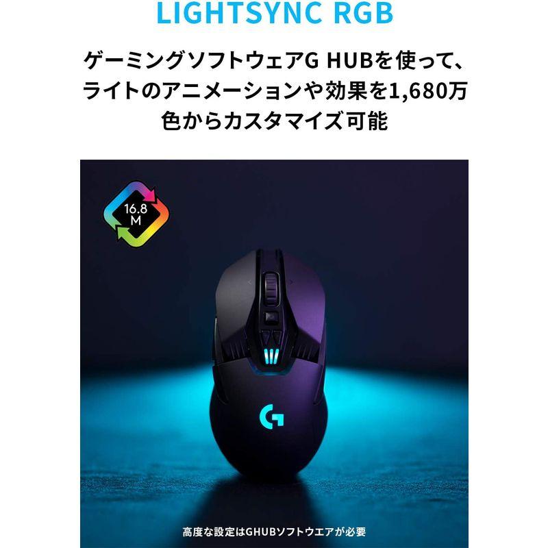 Logicool G ロジクール ゲーミングマウス ワイヤレス G903h HERO 25K