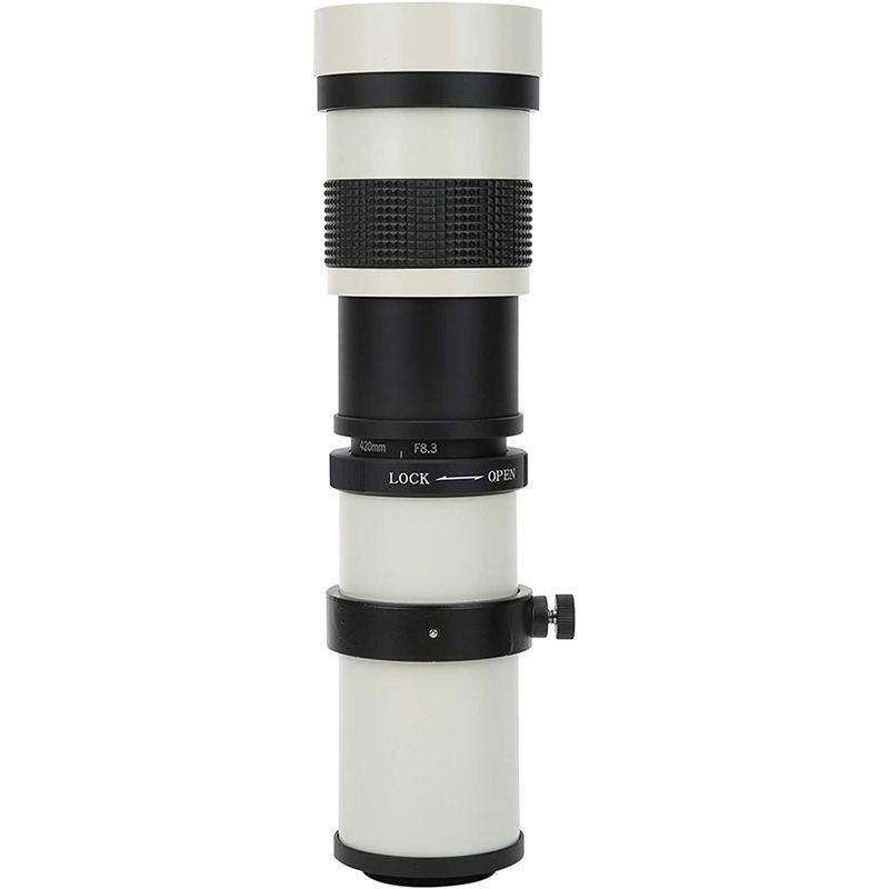 420-800mm F8.3?16マニュアルフォーカスズームレンズ-望遠レンズ-2Xテレコンバーター付き-遠距離撮影用-ニコンFマウントカメ｜moanashop｜10