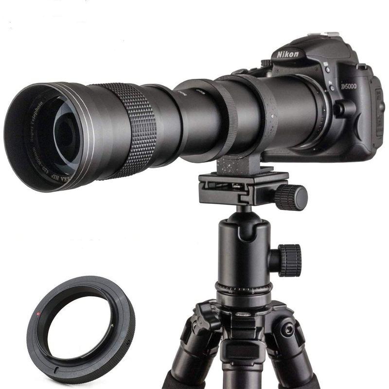 秋冬の主役◎ JINTU 420-800mm 望遠ズームレンズF/8.3-F16 キヤノン用80D， 70D， 77D， 60D， 60Da， 1Ds， 【1652264619】(9163円)