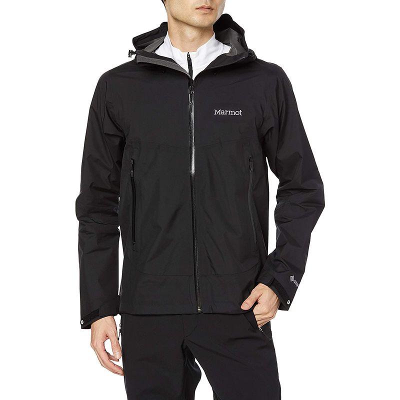 紫③ Marmot(マーモット)レインウェア COMODO COAT メンズ ブラック