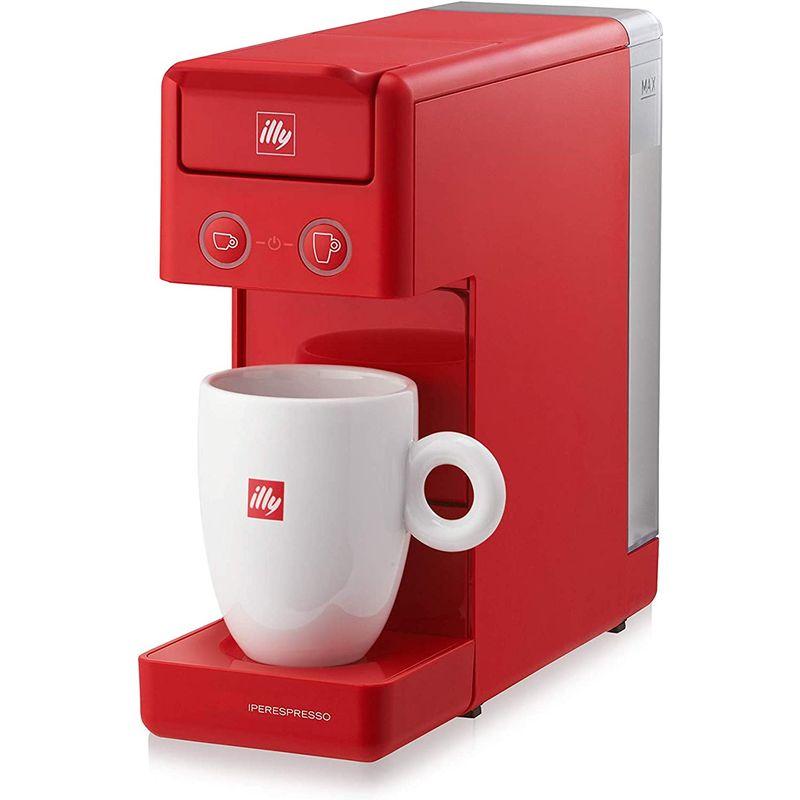 illy(イリー) FrancisFrancis(フランシスフランシス) カプセル式 コーヒーマシン Y3.3 赤｜moanashop｜05