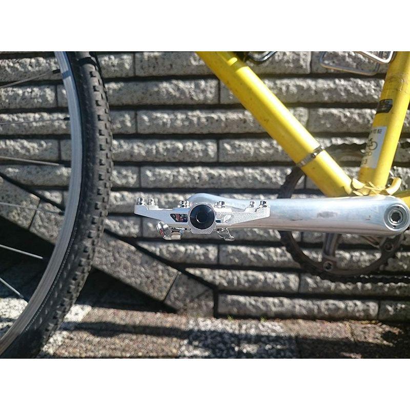 KCNC 自転車用 軽量 アルミ ビンディングペダル クリップレス ...