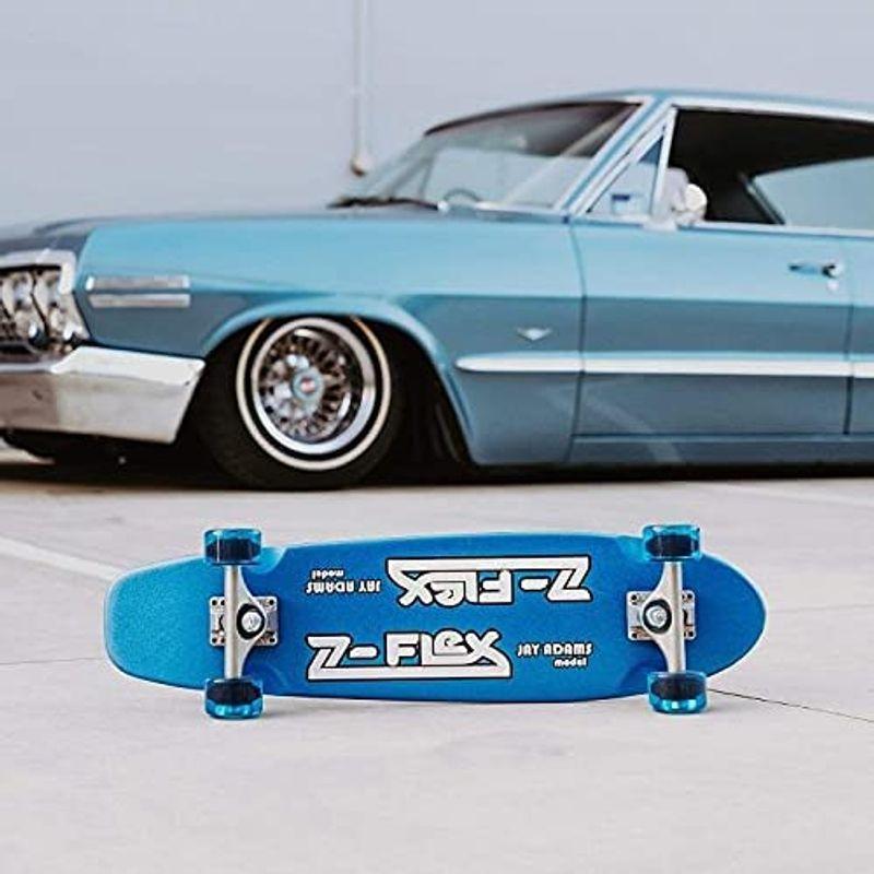 安価 ワタナベ ジーフレックススケートボード Z-CRUISER CR29 BLUE METAL