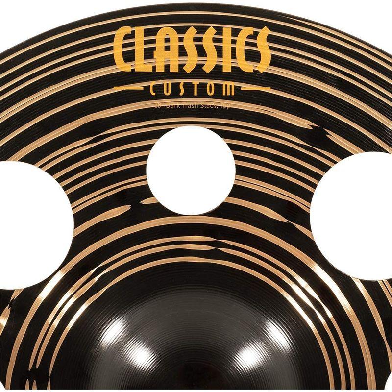 オンライン超特価 MEINL Cymbals マイネル Classics Custom Dark Series スタックシンバル 16 Trash Stac