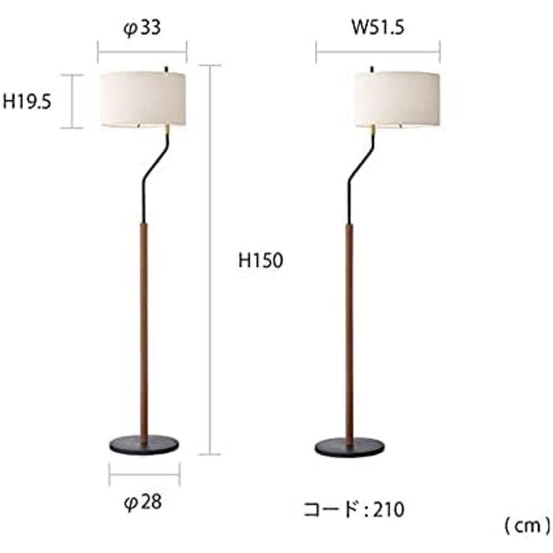 INTERFORM INC. インターフォルム フロアライト インダストリアル Felittoフェリット インテリア ブラック LT-391｜moanashop｜05