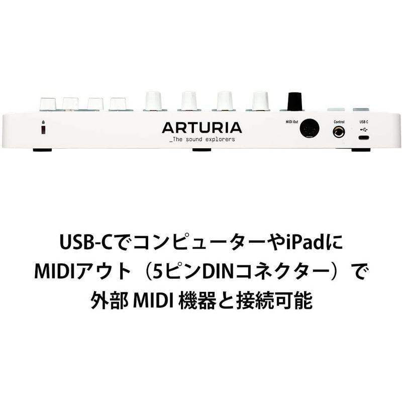 Arturia MIDI キーボード コントローラー MiniLab 3 ホワイト｜moanashop｜03