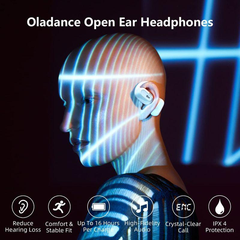 Oladance ウェアラブルステレオ ワイヤレスイヤホン Bluetooth5.2 /耳をふさがない 開放型 オープンイヤー /16時間長｜moanashop｜03