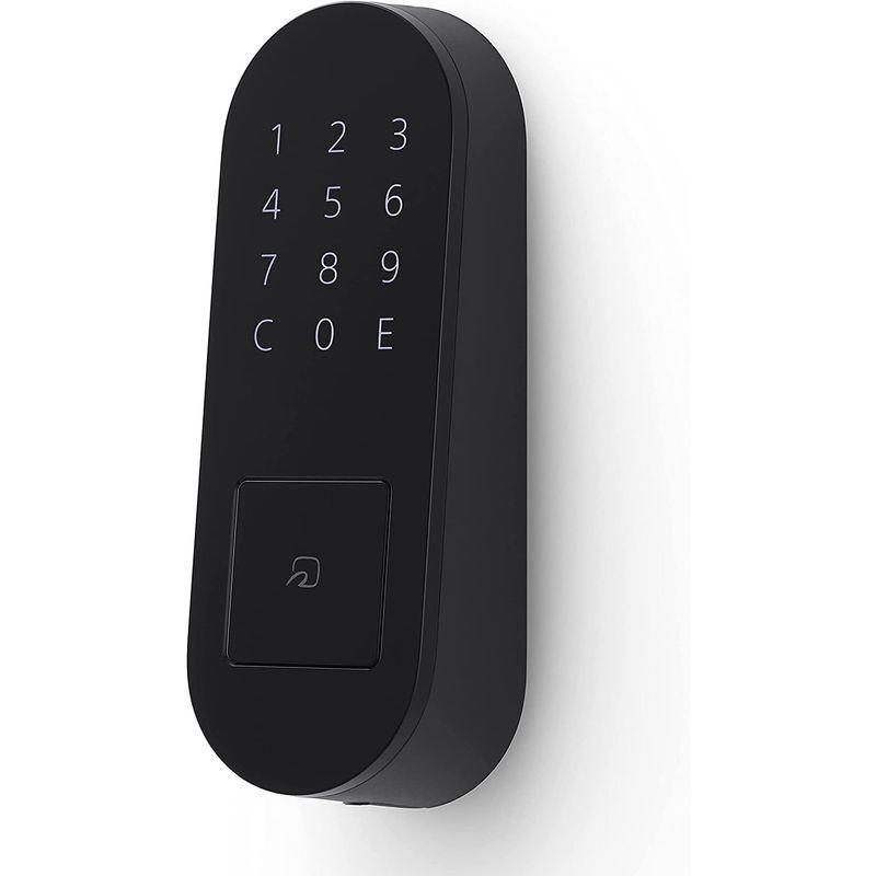 Qrio Pad キュリオパッド ブラック 暗証番号やカード で解錠
