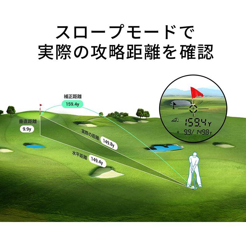 公式FineCaddie(ファインキャディ) J500 ゴルフレーザー距離計 距離