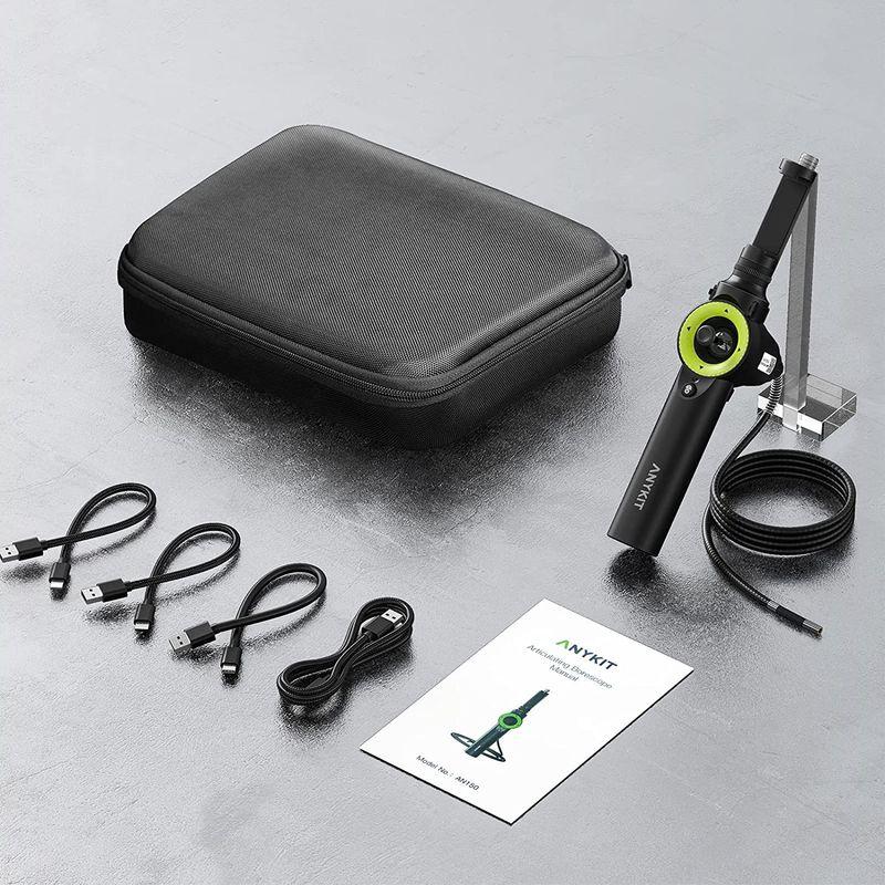 格安販売のAnykit 先端可動式ファイバースコープ 工業内視鏡カメラ
