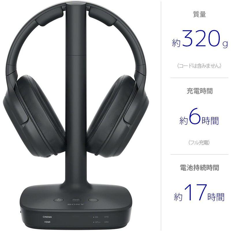【タイムセール】 ソニー 7.1ch デジタルサラウンドヘッドホンシステム 密閉型 2018年モデル WH-L600 【QGW1464056401】(52378円)