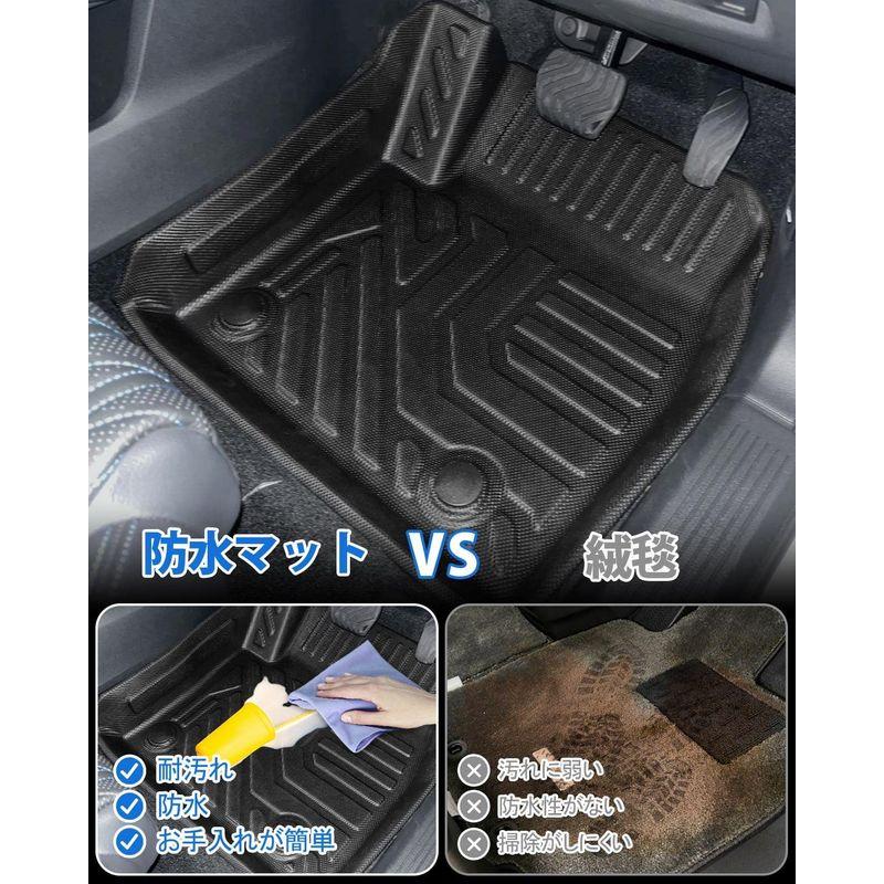 ウェブストア Jiooy ニッサン 新型エクストレイル T33系 5人乗用 e-power フロアマット＋セカンドマット＋トランクマット?6点セット ni