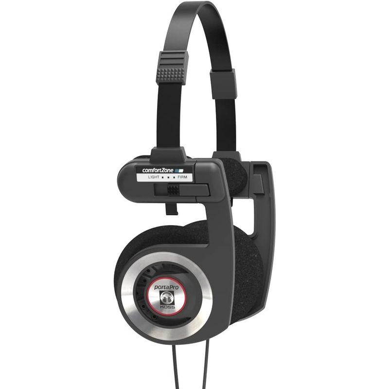 Koss PortaPro On Ear Headphones with ケース (Black) 並行輸入品