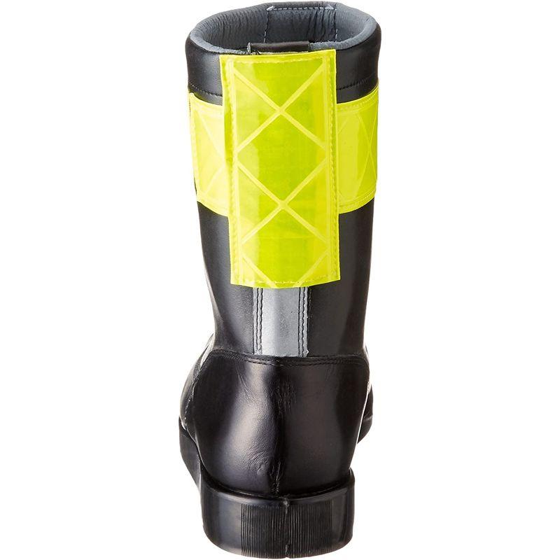 ノサックス 安全靴 舗装靴 HSK半長靴 高輝度反射付 HSK208反射付黄色