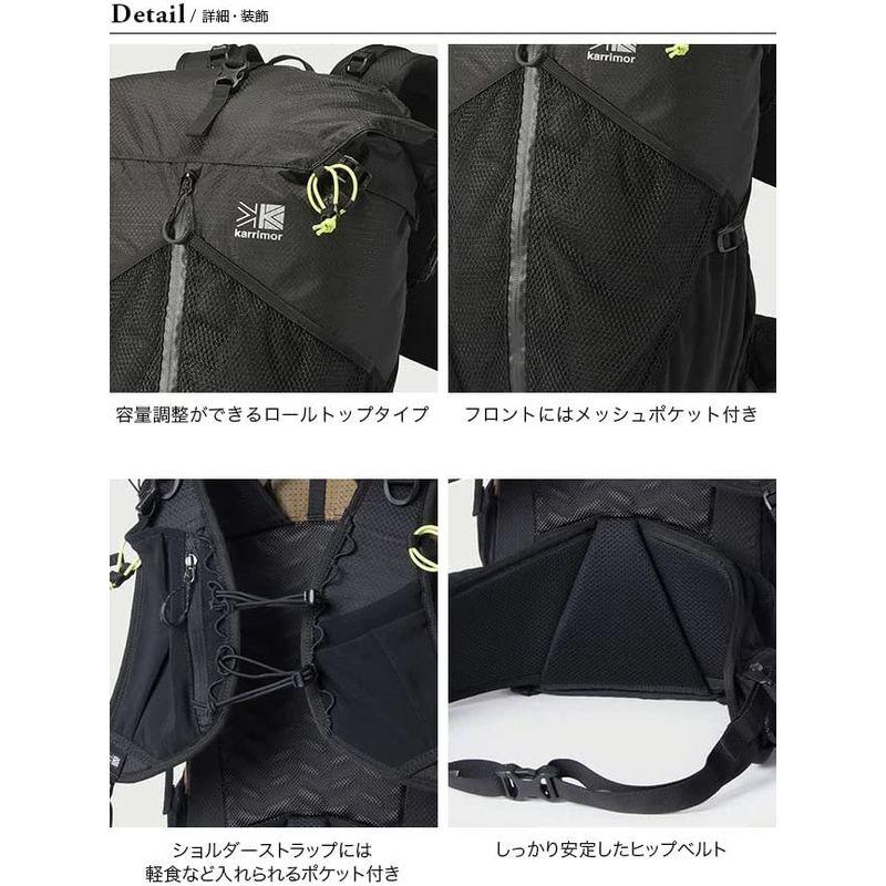 カリマー 登山リュックサック cleave 30 Small Black｜moanashop｜03