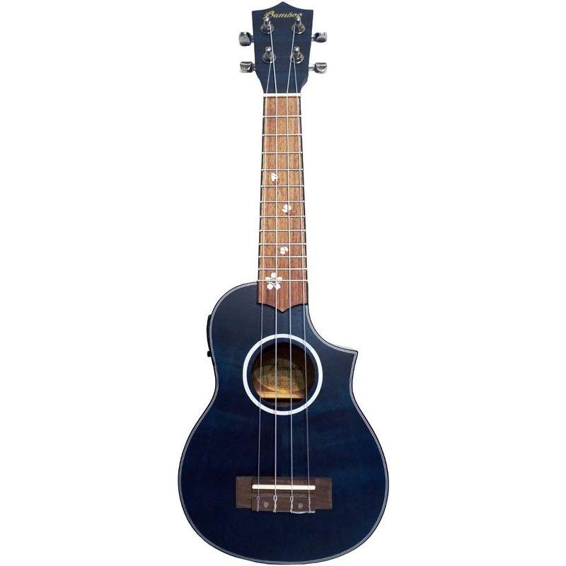 Bamboo バンブー ウクレレ プリアンプ チューナー搭載 エレキウクレレ 