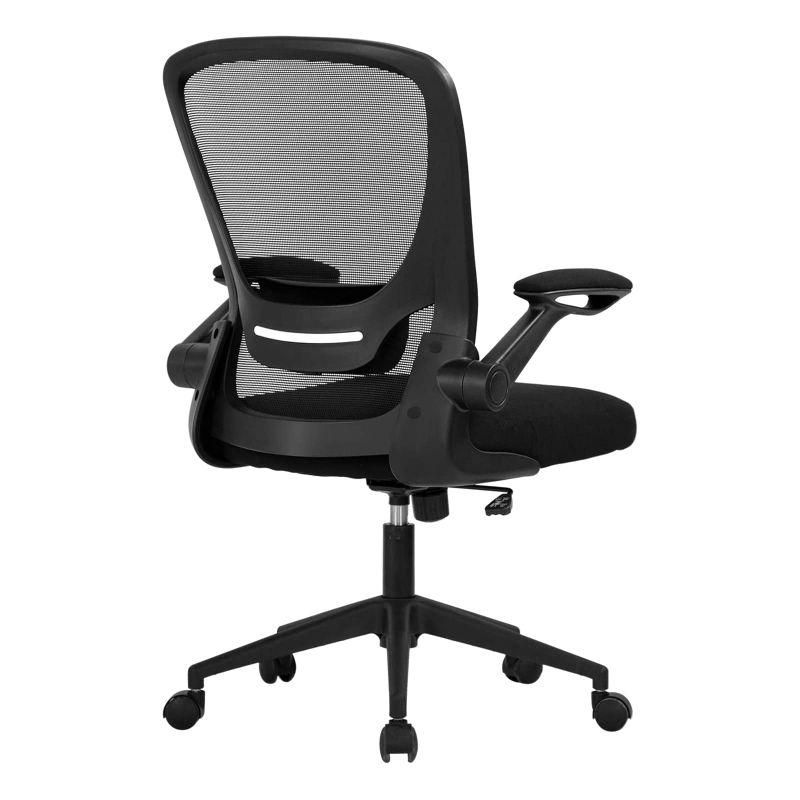 ベストオフィス(BestOffice) タスクチェア ブラック 回転式 オフィスチェア ホーム・オフィス用 ランバーサポート メッシュ 人間