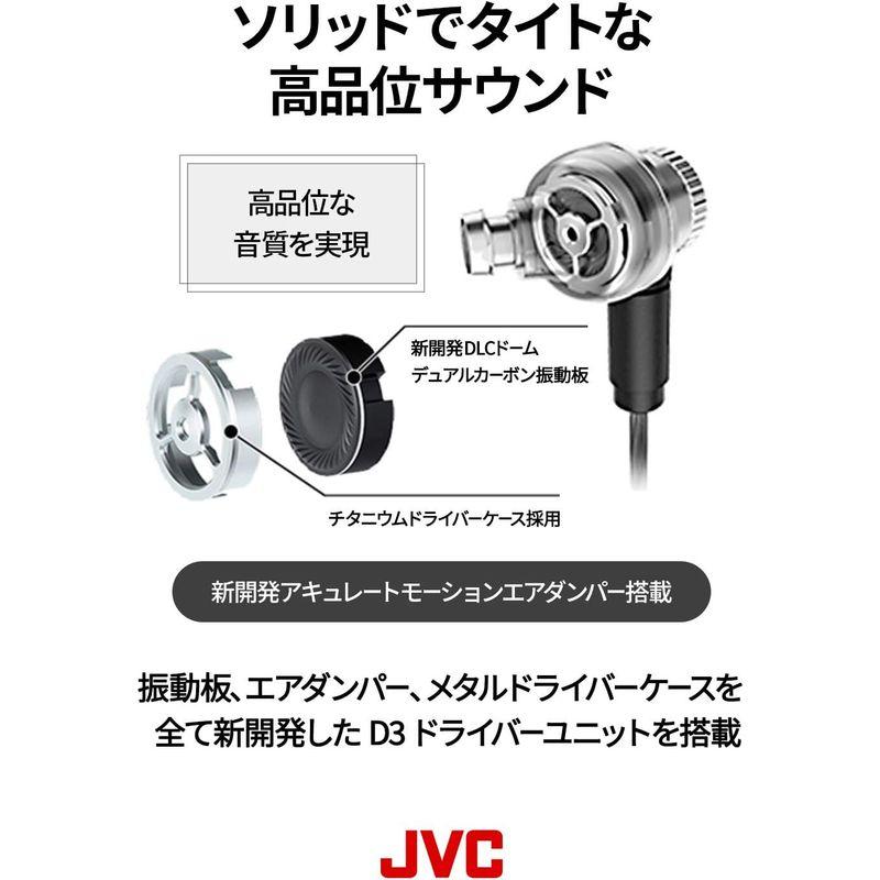 JVC HA-FD01 カナル型イヤホン CLASS-S SOLIDEGE 高解像サウンド/リケーブル/フルステンレスボディ/Jマウントノズ｜moanashop｜06