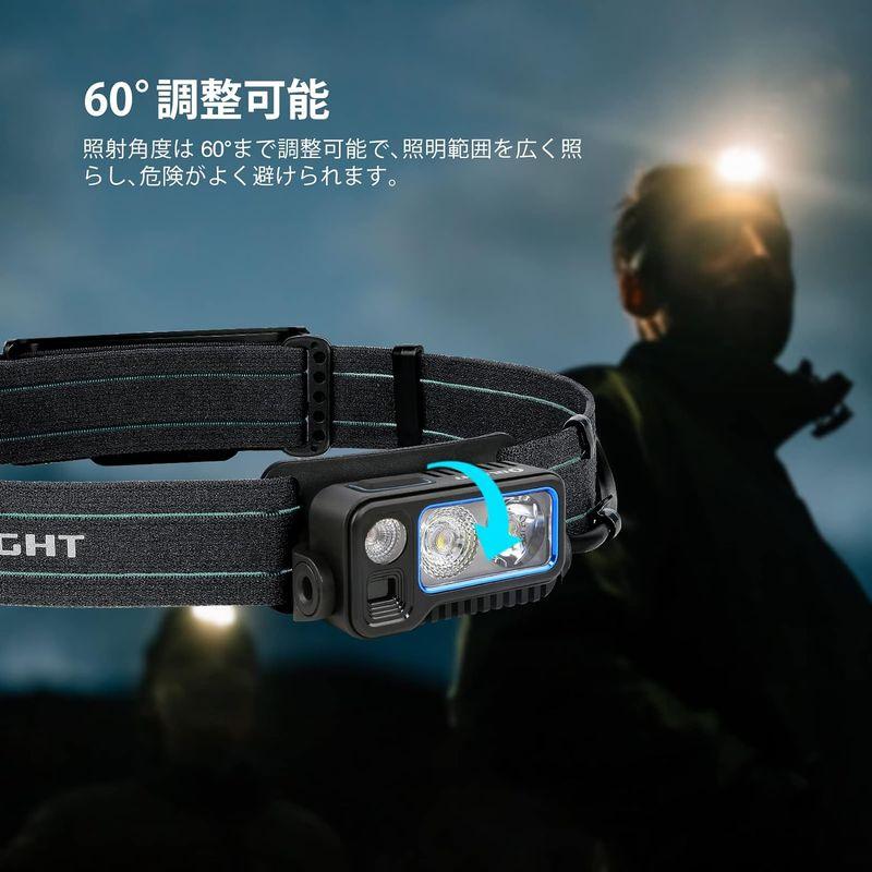 OLIGHT(オーライト) Array 2 Pro ヘッドライト LEDヘッドランプ センサー付き 3つの光源 1500ルーメン 高輝度 U｜moanashop｜08
