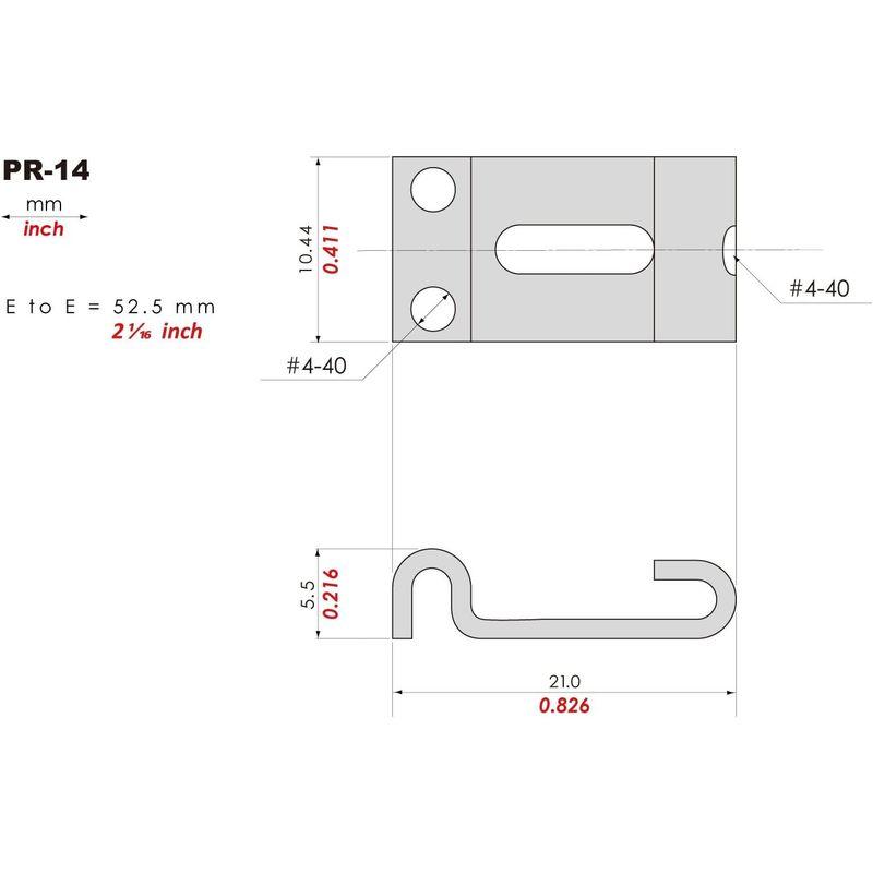 KTS チタンパーツ PR-14 シンクロナイズド・トレモロ用 (10.5mm)｜moanashop｜04